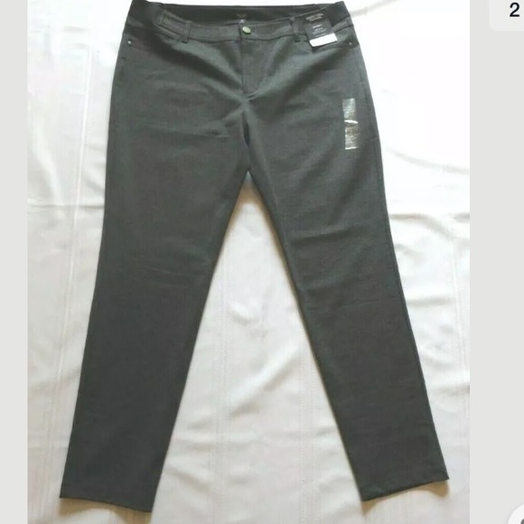 Simply Vera Wang stretch leggings with zipper - Picture 12 of 12